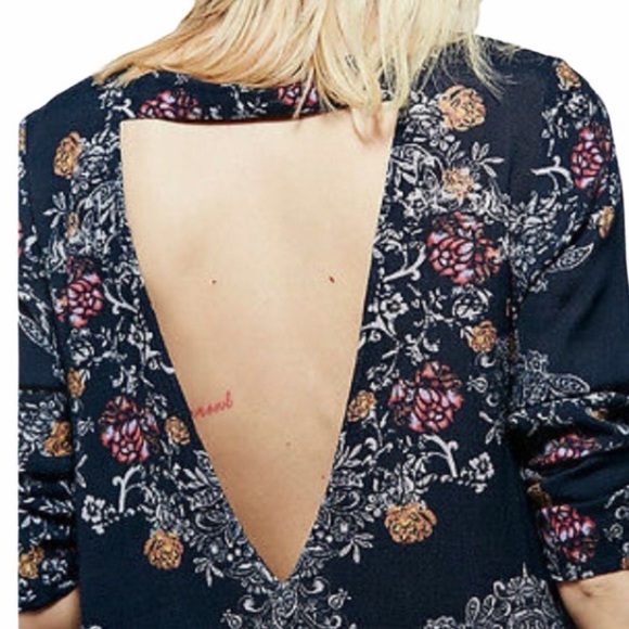 EUC Free People Smooth Talker Raven Combo tunic dress - Picture 11 of 16